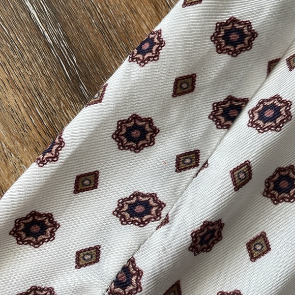 Jonathan Simkhai Button Front Printed Blouse - Picture 7 of 16